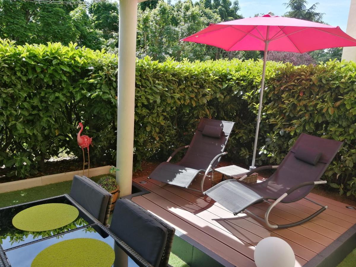 Romantisme Et Glamour 2 Avec Spa , Clim Et Jardin Digione Esterno foto